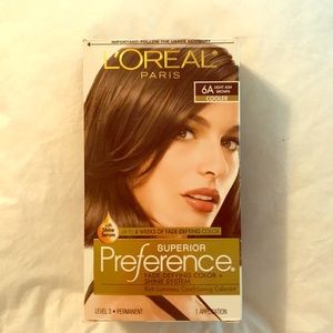 L’Oreal Paris Preference 6A Ash Brown Hair Dye